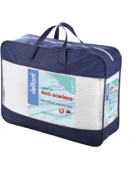 Couette Anti-acariens 400g/m² VELFONT (Idéal pour l'hiver)